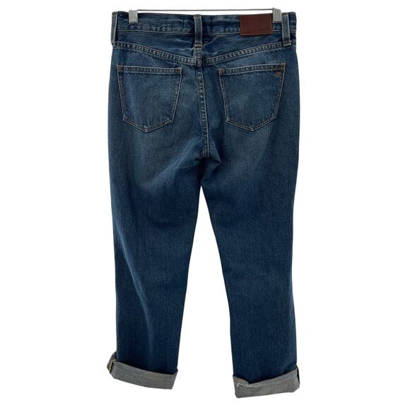 Madewell Boy Jean Relaxed Fit Baggy Distressed Boho Indie Denim Jeans Size 24 - Picture 7 of 12